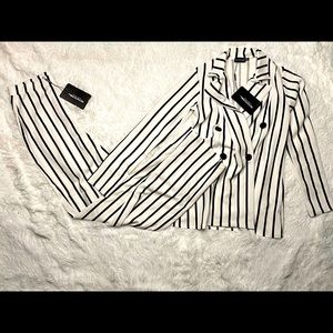 Striped Suit Set